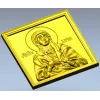 Saint Marina - high-relief icon STL for CNC