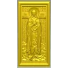 Saint Mary of Egypt icon relief STL