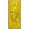 Saint Mary (Immaculate Heart) STL bas-relief for CNC
