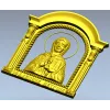 Икона Блаженная Матрона Московская - 3D STL модель для ЧПУ