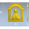 Икона Блаженная Матрона Московская - 3D STL модель для ЧПУ