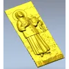 Saint Matrona of Moscow - Full-Relief Panel STL