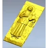 Saint Matrona of Moscow - Full-Relief Panel STL