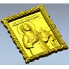Saint Matrona Icon STL for CNC milling