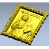 Saint Matrona Icon STL for CNC milling
