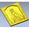Икона "Святая мученица Анфиса" - 3D модель STL для ЧПУ