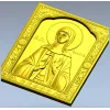 Икона "Святая мученица Анфиса" - 3D модель STL для ЧПУ