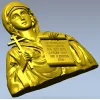 Икона Святой Натальи - STL рельеф для ЧПУ