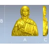 Икона Святой Натальи - STL рельеф для ЧПУ