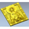 Saint Natalia Icon Relief STL - 3D model for CNC carving
