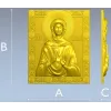 Saint Natalia Icon Relief STL - 3D model for CNC carving