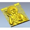 3D модель STL - Икона Святой Нины для ЧПУ
