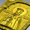 Saint Olga icon panel - 3D STL model for CNC milling