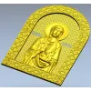 Saint Petka - icon relief STL for CNC