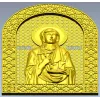 Saint Petka - icon relief STL for CNC