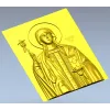 Икона Святой равноапостольной Нины - STL рельеф для ЧПУ