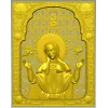 Saint Sophia icon STL 3D model for CNC carving