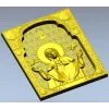 Saint Sophia icon STL 3D model for CNC carving