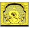 Saint Sophia icon STL 3D model for CNC carving