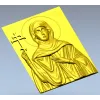 3D модель иконы Святой Стефаниды Дамасской (STL) для ЧПУ