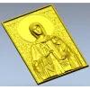 3D модель иконы Святой Теодоры в формате STL для ЧПУ