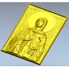 3D модель иконы Святой Теодоры в формате STL для ЧПУ