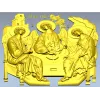 STL модель "Святая Троица" - 3D рельеф для ЧПУ