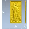 Святая мученица Клавдия - 3D модель STL для ЧПУ