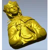 Святая мученица Людмила Чешская - 3D модель (STL) для ЧПУ