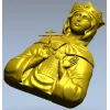 Святая мученица Людмила Чешская - 3D модель (STL) для ЧПУ