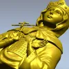 Святая мученица Людмила Чешская - 3D модель (STL) для ЧПУ