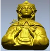 Святая мученица Людмила Чешская - 3D модель (STL) для ЧПУ
