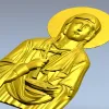 Икона святой мученицы Параскевы - 3D модель в формате STL для ЧПУ