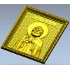Икона святителя Александра Свирского - 3D STL рельеф