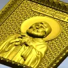 Икона святителя Александра Свирского - 3D STL рельеф