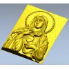 Богородица с Непорочным Сердцем - 3D модель STL для ЧПУ