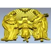 Holy Family bas-relief STL for CNC