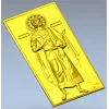 Икона Святой Анатолий - 3D STL модель для ЧПУ