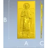 Икона Святой Анатолий - 3D STL модель для ЧПУ