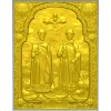 Saints Boris and Gleb - high relief icon STL for CNC