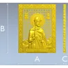 Икона Святой Борис - 3D модель STL для ЧПУ резьбы по дереву