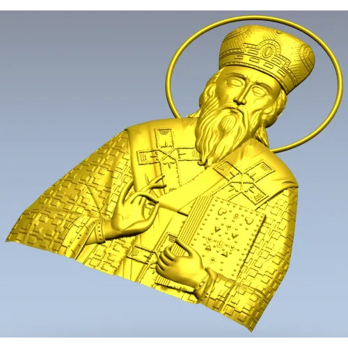 3D модель Святитель Василий Великий - STL для ЧПУ