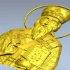 3D модель Святитель Василий Великий - STL для ЧПУ