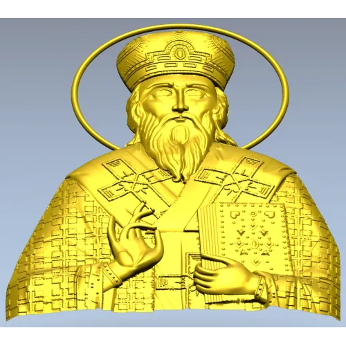 3D модель Святитель Василий Великий - STL для ЧПУ