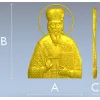 3D модель Святитель Василий Великий - STL для ЧПУ