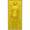Святой Виктор - 3D модель STL для ЧПУ (икона-воина)