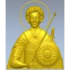 Saint George High-Relief STL for CNC