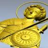 Saint George High-Relief STL for CNC