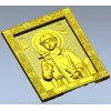 Икона Святой Глеб Владимирович - 3D STL барельеф для ЧПУ