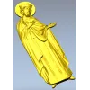 Святой Давид - рельефная 3D модель STL для ЧПУ